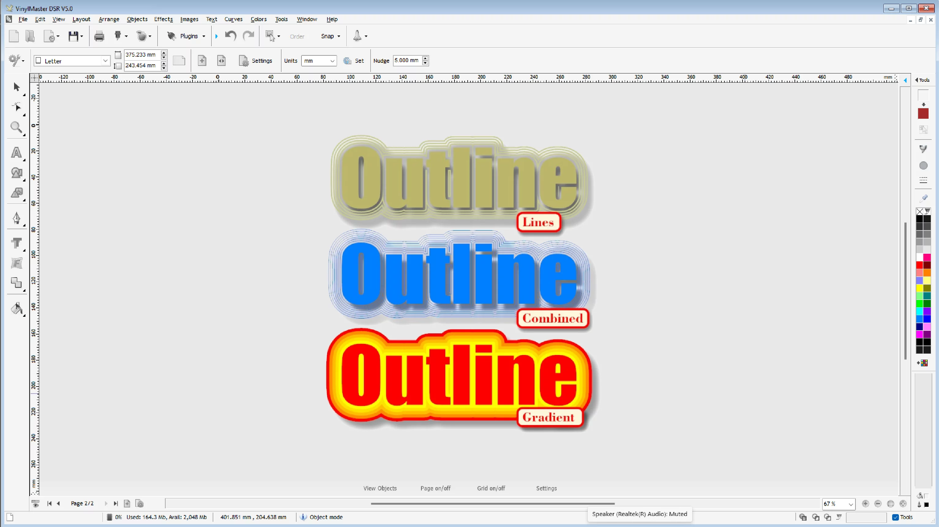 Multi Outline/Inline Effect – screenshot 1