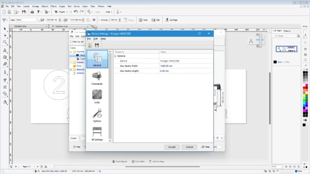 Device Settings – screenshot